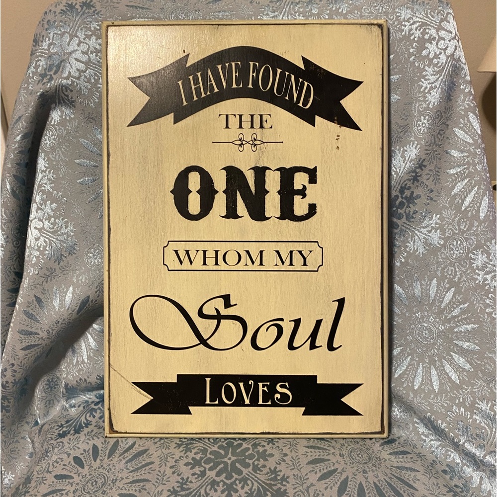 Vintage Love Sign